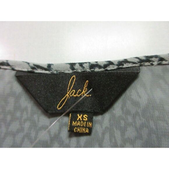 JACK BRAND SCALE PRINT DRESS GRAYISH COLOR SIZE XS - Picture 4 of 4